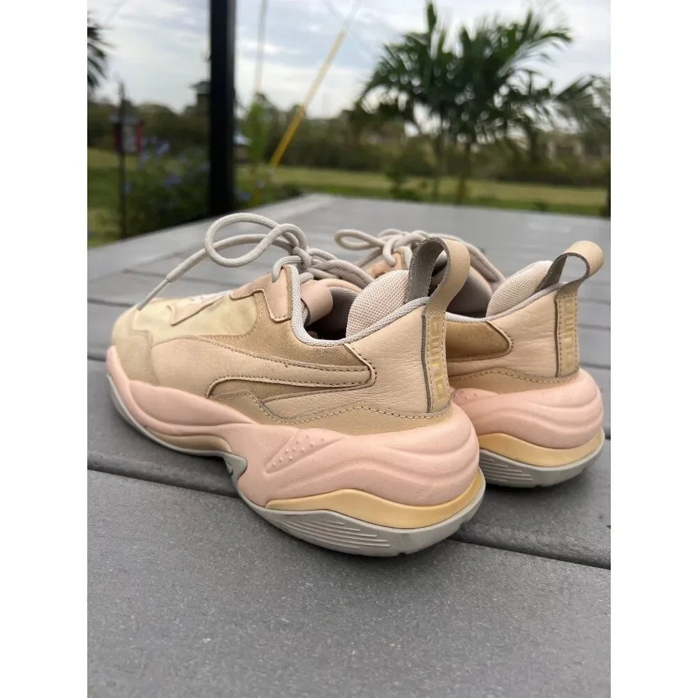 Puma Women Thunder Desert Beige Sneakers Size 7.5